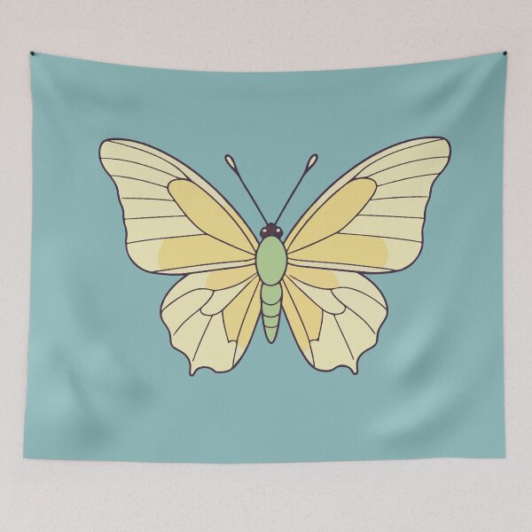 Item preview, Cute Yellow And Green Butterfly designed and sold by Atlantico54.