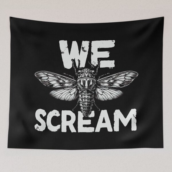 Item preview, Entomology Cicada Lover Fest We Scream 2024 designed and sold by TomFrontierArt.