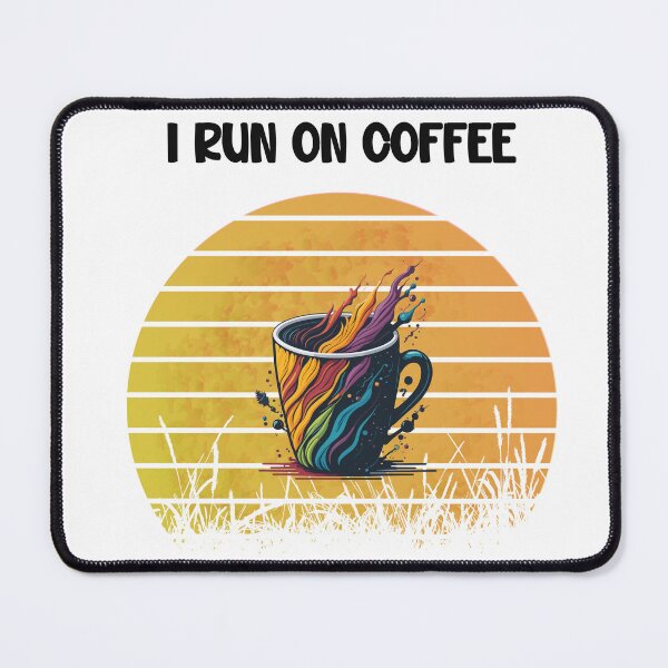 Item preview, I Run On Coffee, Chaos And Dogs designed and sold by LensherArt.