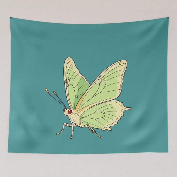 Item preview, Cute Green Yellow Butterfly designed and sold by Atlantico54.