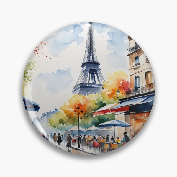 Item preview, Paris Street Cafe Scene designed and sold by JackFreestone.