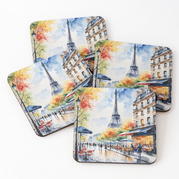 Item preview, Paris Street Cafe Scene designed and sold by JackFreestone.