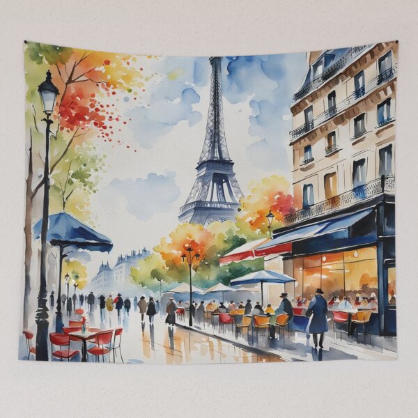 Item preview, Paris Street Cafe Scene designed and sold by JackFreestone.