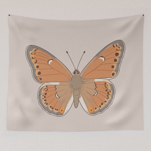 Item preview, Kawaii Brown Butterfly designed and sold by Atlantico54.