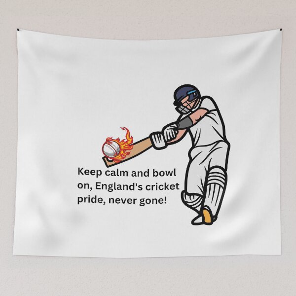 Item preview, Keep calm and bowl on, England's cricket pride, never gone! designed and sold by profiler221b.