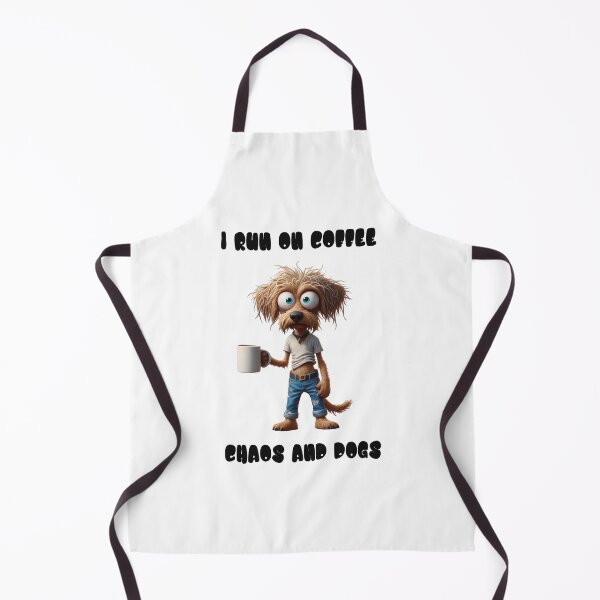 Item preview, I Run On Coffee, Chaos And Dogs designed and sold by LensherArt.