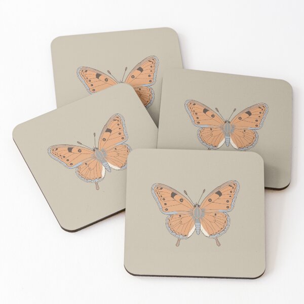 Item preview, Cute Minimal Brown Butterfly designed and sold by Atlantico54.