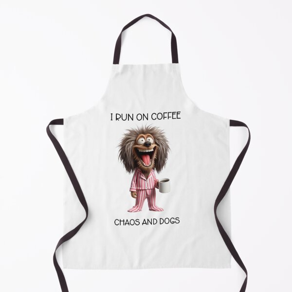 Item preview, I Run On Coffee, Chaos And Dogs designed and sold by LensherArt.