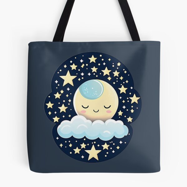 Item preview, Dreamy Moon With Rosy Cheeks - Cute Sleepy Moon  designed and sold by Creative.Shop.