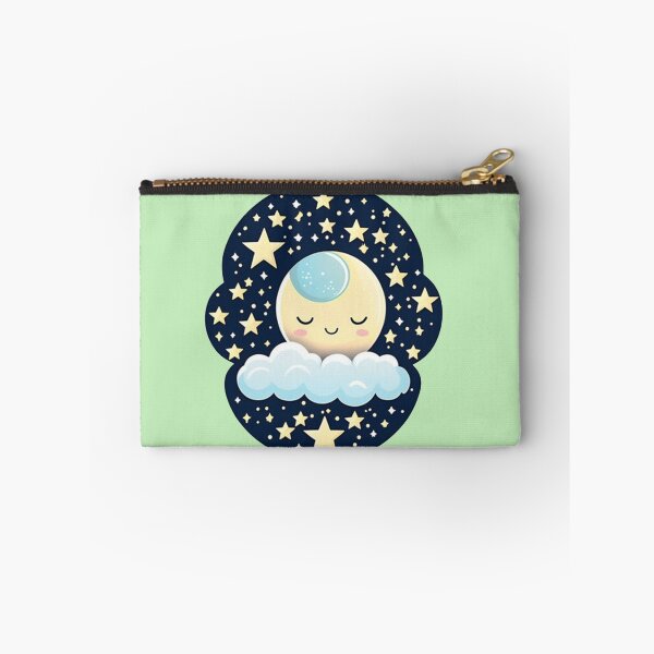 Item preview, Dreamy Moon With Rosy Cheeks - Cute Sleepy Moon  designed and sold by Creative.Shop.