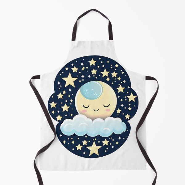 Item preview, Dreamy Moon With Rosy Cheeks - Cute Sleepy Moon  designed and sold by Creative.Shop.