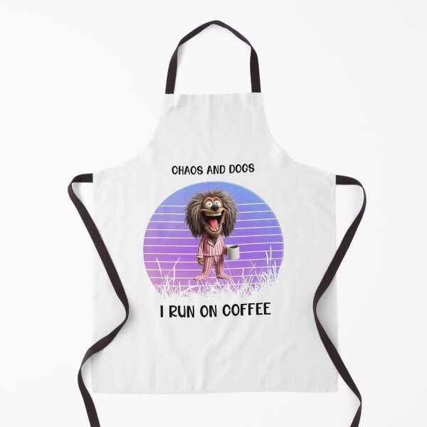Item preview, I Run On Coffee, Chaos And Dogs designed and sold by LensherArt.