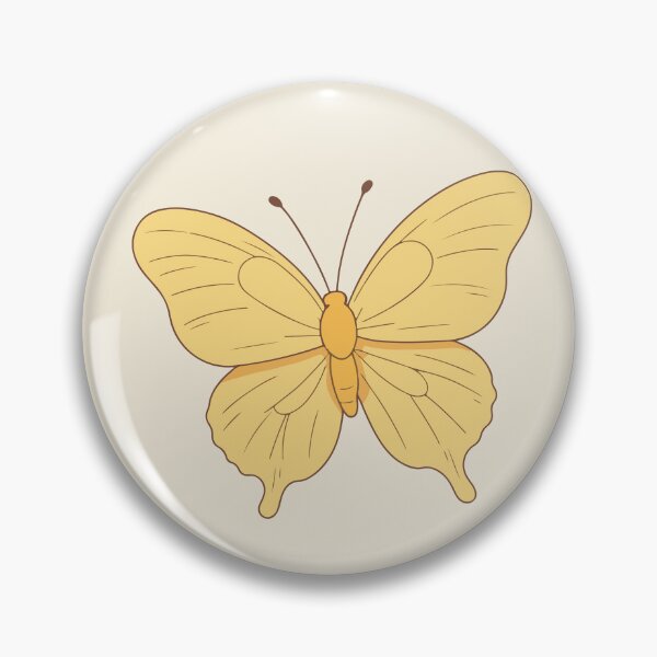 Item preview, Kawaii Clouded Yellow Butterfly designed and sold by Atlantico54.