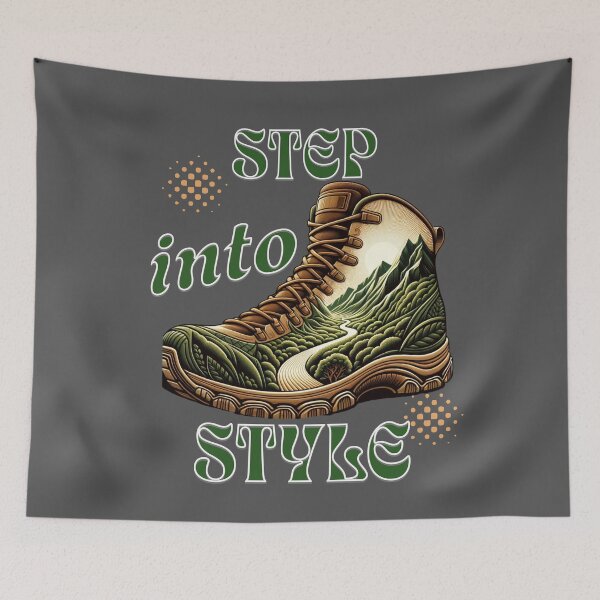 Item preview, Hiking shoes - Hiking culture - Hiking buddies - Adventure shoes - Keep walking designed and sold by JansenGS.