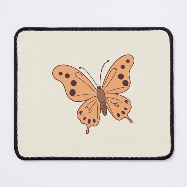 Item preview, Kawaii Simple brown butterfly designed and sold by Atlantico54.
