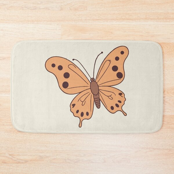 Item preview, Kawaii Simple brown butterfly designed and sold by Atlantico54.