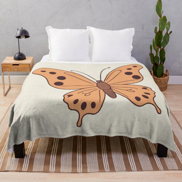 Item preview, Kawaii Simple brown butterfly designed and sold by Atlantico54.