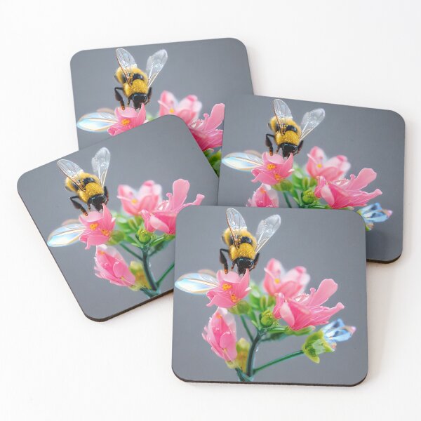 Item preview, A bee and a flower.  designed and sold by Nomad-Maynard.
