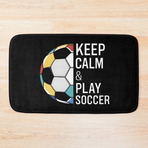 Item preview, Keep Calm and Play Soccer Outdoor Sports Football Enthusiast Soccer Player designed and sold by KLArtzStore.
