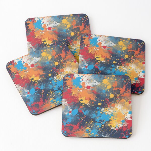 Item preview, Paint splatter Pattern designed and sold by Pokemondundee.