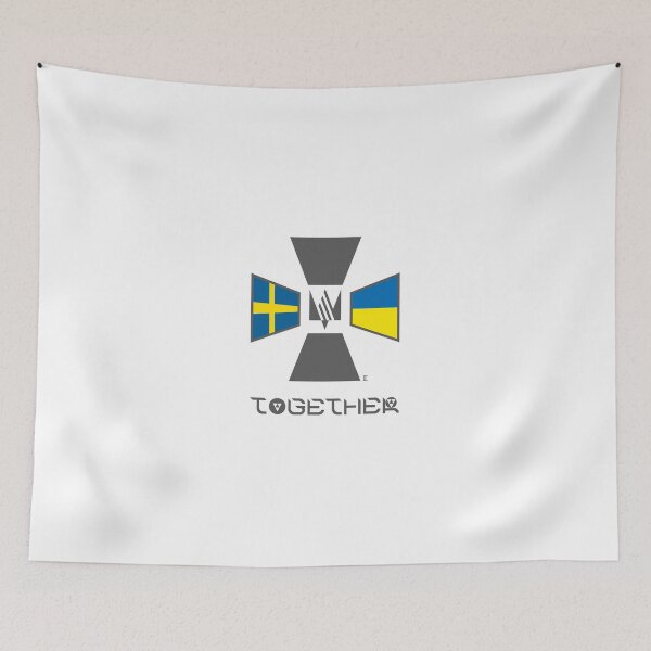 Item preview, Sweden and Ukraine together!  designed and sold by sarabeevart.