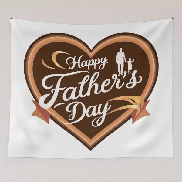 Item preview, Father's Day sticker - Carmel heart effect  designed and sold by Sha1726.