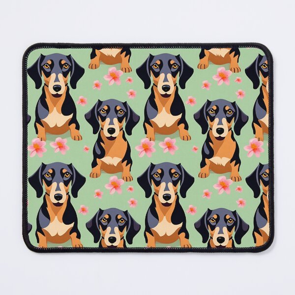 Item preview, dachshund pattern designed and sold by Kajiart.