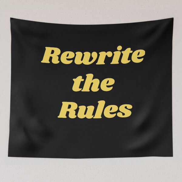 Item preview, Rewrite the rules designed and sold by MetalRockMusic.