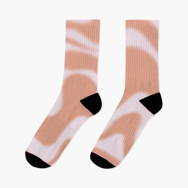 Item preview, Dreamy Retro Liquid Swirl Contemporary Abstract 2 in Pastel Pink and Buff Apricot designed and sold by kierkegaard.