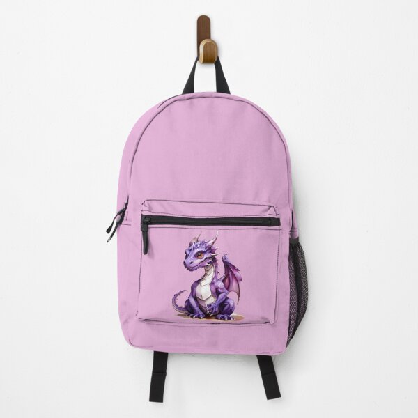 Item preview, a friendly purple dragon- lilac background designed and sold by Rose Design & Photos.