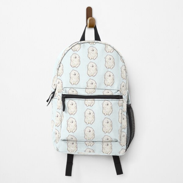 Item preview, White pomeranian dog illustration designed and sold by Artofmayara.