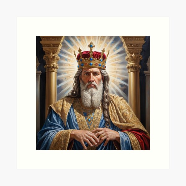 Rex Melchizedek: Majestas Divina - Ancient Empires Art Print