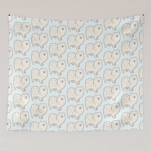 Item preview, White pomeranian dog   designed and sold by Artofmayara.