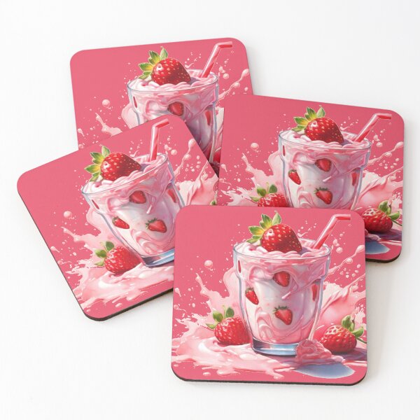 Item preview, Copy of a strawberry shake with straw designed and sold by Rose Design & Photos.