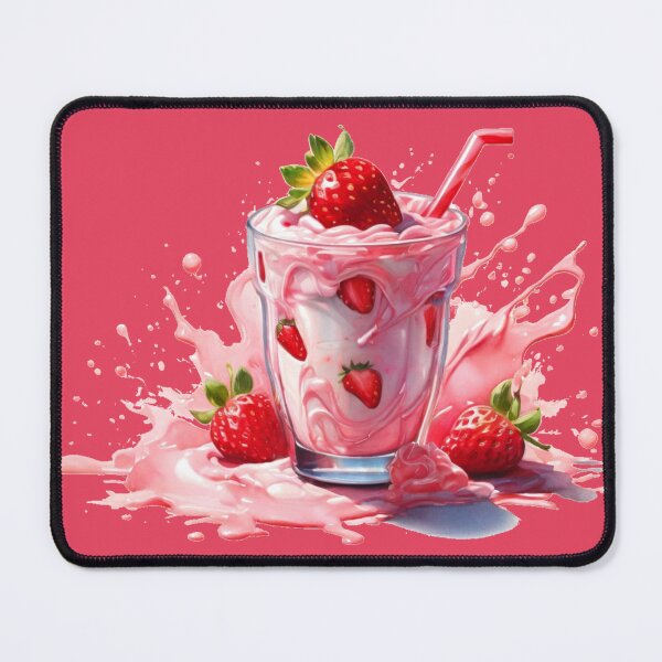 Item preview, Copy of a strawberry shake with straw designed and sold by Rose Design & Photos.