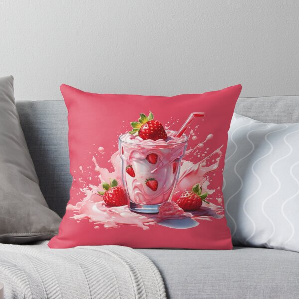 Item preview, Copy of a strawberry shake with straw designed and sold by Rose Design & Photos.
