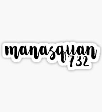 Manasquan 732 - New Jersey Pride Sticker
