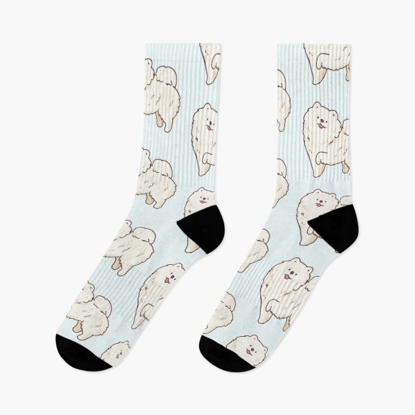 Item preview, Funny white pomeranian dog   designed and sold by Artofmayara.
