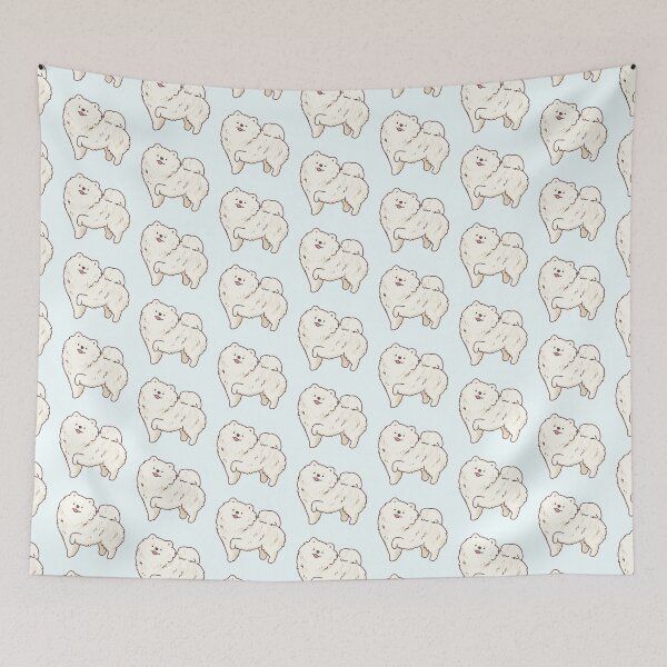 Item preview, Funny white pomeranian dog   designed and sold by Artofmayara.