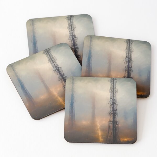 Item preview, Electric Storms Over The City designed and sold by Adrian I Barnett.
