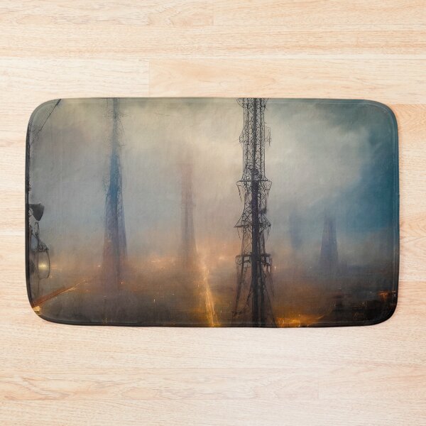 Item preview, Electric Storms Over The City designed and sold by Adrian I Barnett.