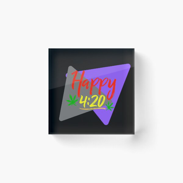 Item preview, happy 420, illustration designed and sold by Numbers-Art.