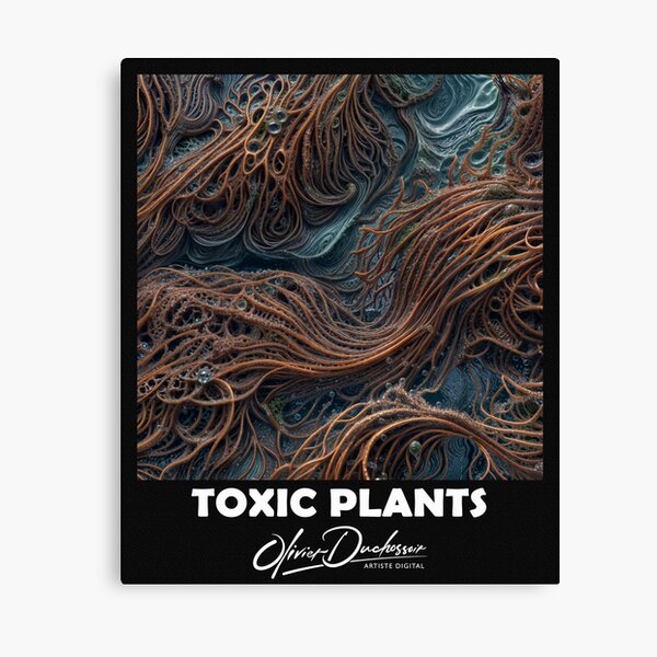 Aperçu de l'œuvre Toxic plant 75 créée et vendue par olivier duchossoir.