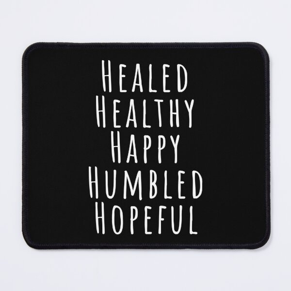 Item preview, Healed Healthy Happy Humbled Hopeful designed and sold by SpeakLifeHQ.