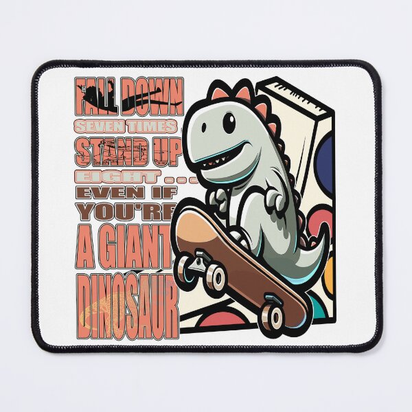 Item preview, Skateboarding Dino designed and sold by maknateeshop.