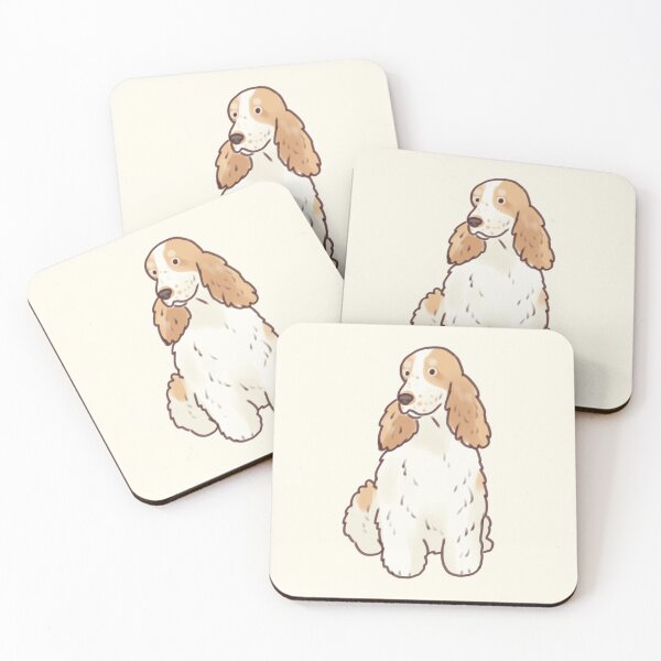 Item preview, Cocker Spaniel dog illustration  designed and sold by Artofmayara.