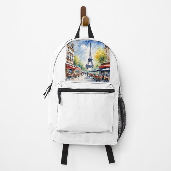 Item preview, Paris street cafe scene designed and sold by JackFreestone.