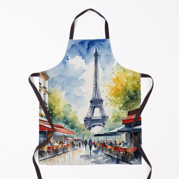Item preview, Paris street cafe scene designed and sold by JackFreestone.