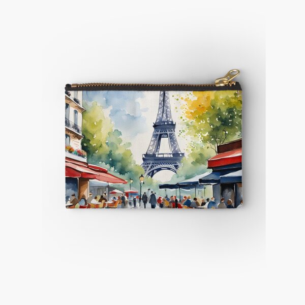 Item preview, Paris street cafe scene designed and sold by JackFreestone.