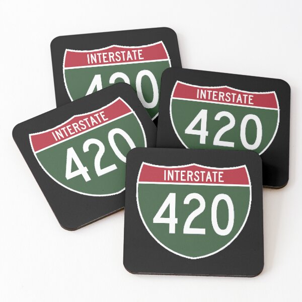 Item preview, traffic sign, interstate 420 designed and sold by Numbers-Art.